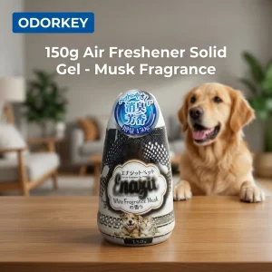 150g Eco Friendly Air Freshener Bottle Car Room Deodorizer Solid Gel Pet Musk Fragrance Remove Odor Release Fragrance Factory