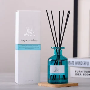 150ml Colored Bottle Essential Oil Reed Diffuser with Refill Oil and Rattan Sticks