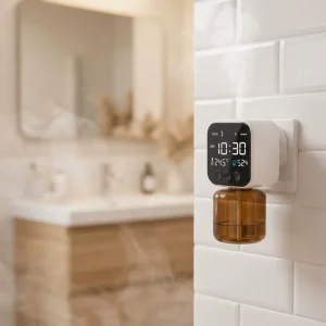 150ml S01 APP Control Aroma Diffusers Wall Mounted Essential Oil Plug in Aroma Scent Diffuser Machine for Toilet