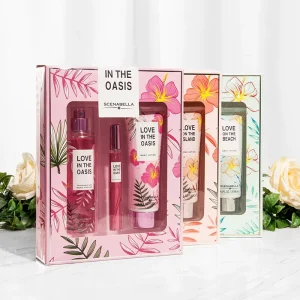 150ml Woman Perfume 120ml Body Lotion 3 in One Gift Set Body Mist OEM ODM Perfume