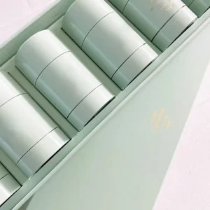 15g 30g 50g 75g Empty Eco Friendly Deodorant Tube Twist up Antiperspirant Stick Container Packaging Matte White