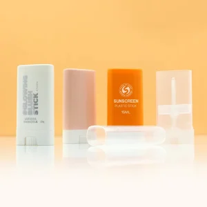 15ml Deodorant Tubes Stick Bottle Container Empty Stick Packaging Twist up Plastic Sunscreen Stick Container