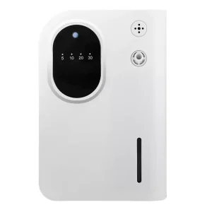 160ml Waterless Wall-Mounted Scent Diffuser Two-Fluid Commercial Aroma Diffuser Timer 35dB for Hotel and Spa