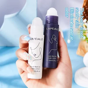 2 Style 20ML Rollon Perfume Body Fragrance Lotion Light Portable Convenient Student Stick Ocean Deodorants and Antiperspirants