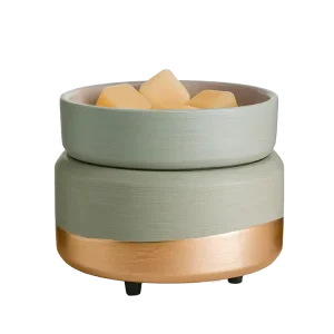 2 in 1 Candle and Fragrance Warmer for Warming Scented Candles or Wax Melts and Tarts with to Freshen Room