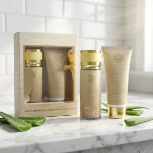 2 in 1 Perfume Spray Fragrance Lotion Set Luxury Long Lasting Scent Body Care Gift Box Women Premium Perfume