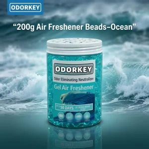 200g Eco Friendly Non Toxic Gel Bottle Air Freshener Deodorizer Ocean Fragrance Easy Use Long Lasting 50 Days Car Home Factory