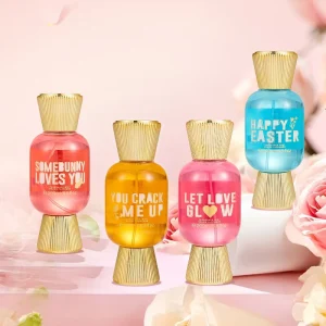 200ml Candy Shaped Fragrance Mist 4 Romantic & Easter Scents Long Lasting Body Spray for Women & Gift