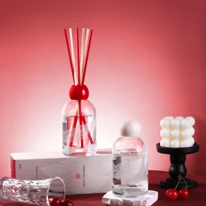 200ml Glass Reed Diffuser Set, 6-Month Fragrance, Paraben and Alcohol Free