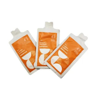 20g Disposable Eco Friendly Lemon Scent Liquid Laundry Detergent Sachets Deep Cleaning Low Foam for Babies Hotels