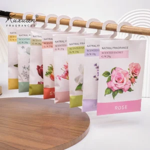 20g Lavender Scented Sachets Freshener Car Sachet and Cologne Pouches Drawer Freshener and Clothes Scent Sachets Fresh Wardrobe