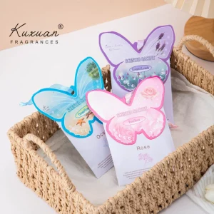 20g Scented Sachet Decorative Paper Bag Butterfly Design Wardrobe Closet