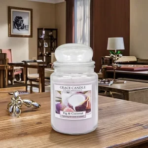 22 oz Soy Wax Scented Candle Gift Set in Glass Jar for Home Decor, Bars, Birthdays, and Parties