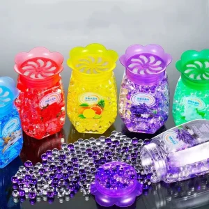 260g Eco-Friendly BPA Free Alcohol Free Air Freshener Crystal Bead Gel Odor Eliminator Long Lasting Fragrance for Home Bathroom