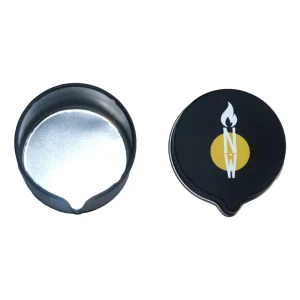 2oz 4oz 8oz Luxury Seamless Empty Metal Candle Tins Packaging Candle Container Candle Tins With Pouring Spout Lid