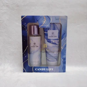 2pcs Christmas Gift Box Perfumes Gift Set Fine Fragrance Mist Perfume Body Lotion Body Spray Set for Women