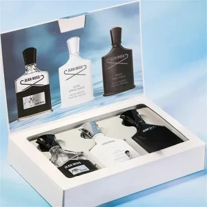3 Bottles Men Perfume Gift Set Woody Fresh EDT Long Lasting Eco Friendly 90ml Fragrance Spray Box Holiday Dating Gift