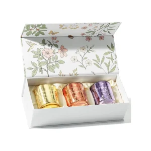 3 Pack Soy Wax Candle Set Home Scented Holiday Votive Candles Valentine’s Day Mother’s Day Birthday Gifts for Women Mom