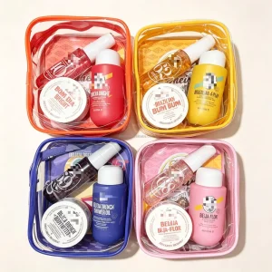 3 in 1 Bath Car Fragrance Kit Travel Body Wash Body Butter Scent Mist Women Gift Pack