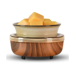 3 in 1 Candle Wax Melts Warmer Fragrance Warmer for Wax Cube or Melts to Spa Home Office Electric Melted Wax Candle Warmer