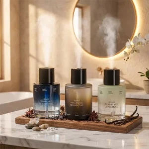 300ml Aroma Diffuser Indoor Essential Oil Mist Sprayer Long Lasting Fragrance Living Room Bedroom Bathroom Reed Diffuser
