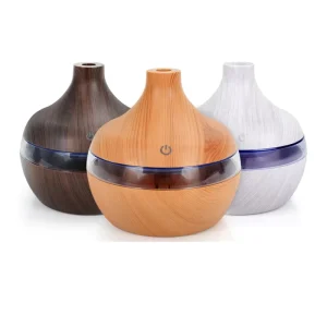 300ml Electric Ultrasonic Aroma Diffuser and Air Humidifier with LED Lights, Essential Oil Aromatherapy