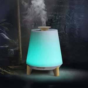 300ml Remote Control Speaker Ultrasonic Humidifier Air Purifier Aroma Oil Diffuser for Home