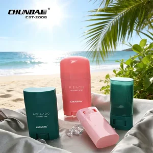 30G 50G 75G Eco Friendly Oval Empty Container Antiperspirant Fragrant Solid Balm Body Refill Hair Wax Deodorant Stick Bottle