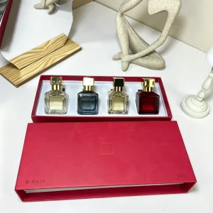 30ml*4Pcs Branded Luxury Eco Friendly Perfume Spray Gift Set High Quality Eau De Parfum Fresh Scent Long Lasting Factory Direct