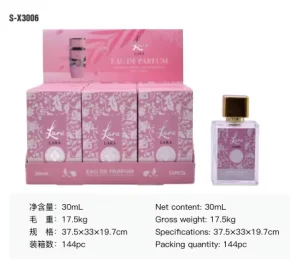 30ml Arabic Luxury Perfume Spray Sample Oud Scent Floral Long Lasting Fragrance Chibi Style for Women Men Display Box New