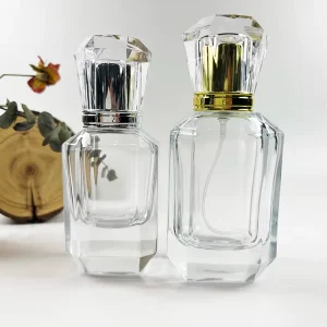 30ml Classic Design Customized Perfume Glass Bottle with Pump Sprayer and Box Packaging