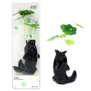30ml Factory Customize Flower Reed Diffuser Pottery Ceramic Home Fragrance Essential Oil Scented Perfume Room Use ODM
