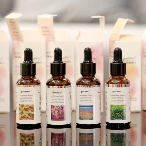 30ml Set Factory Water Soluble Essential Oil Dropper Bottle Fragrance Oil Bundle with Humidifier Aroma Diffuser OEM