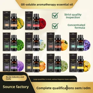 33 Scents Aromatherapy Essential Oils Set with Diffuser Rose Lavender Sandalwood Pure Organic Essential Oil