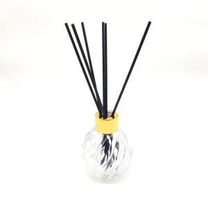3mm/4mm/5mm Black Aroma Fiber Diffuser Sticks for Essential Oil Replacement and Refill
