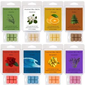 3oz Luxury Scented Soy Wax Melts Custom Home Fragrance Cubes with Your Brand for Christmas