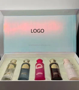 4 Piece Luxury Perfume Gift Set Dubai Arabic Fragrance Collection Lime Magnolia and Cardamom EDP Spray for Women Men