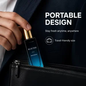4 Piece Men’s Cologne Set Fresh Ocean Woody Amber Citrus Long Lasting Charisma Fragrance