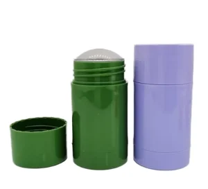40g Custom Logo Plastic Cosmetic Deodorant Stick Body Fragrance Antiperspirant Container for Empty Packaging