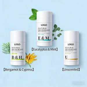 48H Long Lasting Antiperspirant Deodorant Cream Glycerin Fresh Mint Scent Odor Control Portable Travel Size Custom Logo