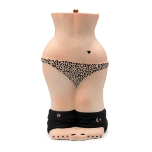 4Dbaby Handmade Ceramic Human Body Shape Soy Wax Art Candle Plant Essential Oils Home Decor Aromatherapy Gift Scent