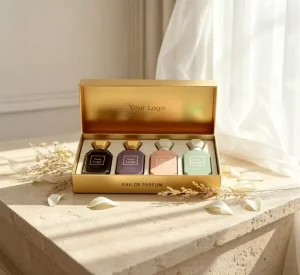 4x30ml Luxury Mini Perfume Gift Set Long Lasting Eau De Parfum Private Label OEM ODM Fragrance Travel Size Unisex Floral Body