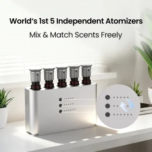 5 Atomizer Electric Waterless APP Control Tabletop Aroma Diffuser Hight Quality Factory Home Fragrance Diffuser for Home
