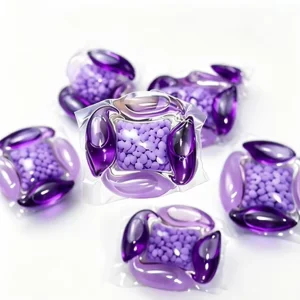 5 room Lavender Eco Friendly Disposable Gel Laundry for Apparel Support OEM