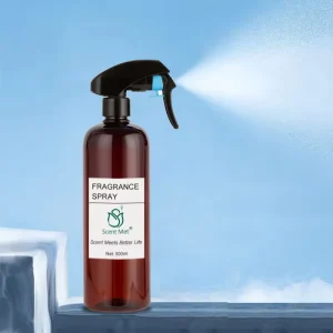 500ml Amber Glass Fragrance Spray Long Lasting Room & Car Air Freshener Mist with Custom Logo