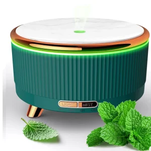 500ml Electric Ultrasonic Aroma Diffuser and Essential Oil Humidifier with Remote Control for Household Use