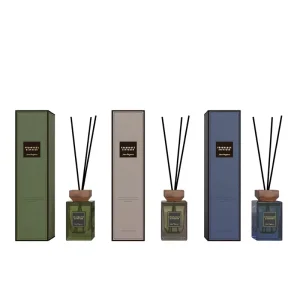500ml Glass Reed Diffuser Bottle Flameless Aromatherapy Fragrance Alcohol Free Lead Free Essential Oil Home Scent