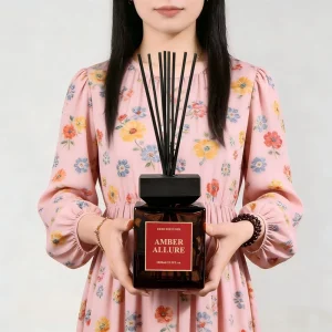 500ml Large Capacity Rattan Reed Diffuser Essential Oil Indoor Bedroom Decoration Fire Free Aromatherapy Fragrance Custom