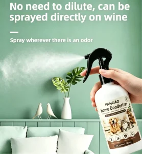 500ml Natural Plant Extract Urine Remover for Indoor Environments Safe for Kids and Pets