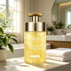 500ml OEM Herbal and Chemical Nourishing Moisturizing Refreshing Body Wash Luxury Shower Gel for Women Sensitive Skin